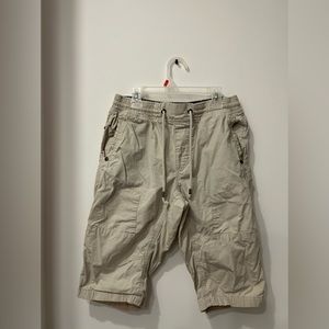 Point Zero Drawstring Cargo Shorts